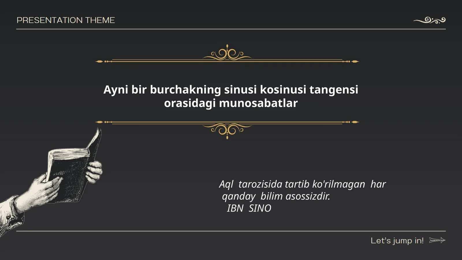 Sinus va Kosinus ta'riflari