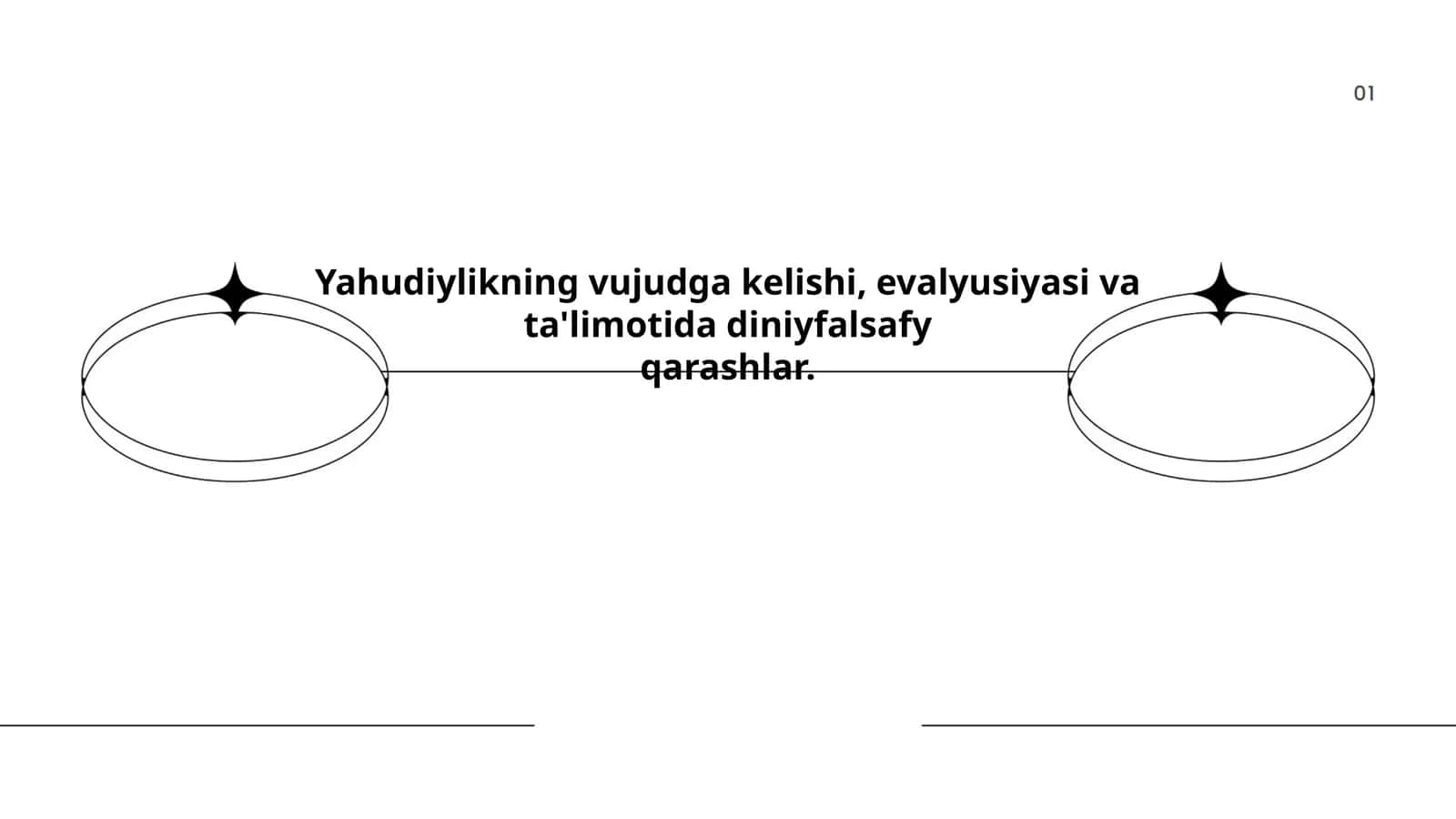 Yahudiylikning vujudga kelishi, evalyusiyasi va ta'limotida diniyfalsafy qarashlar