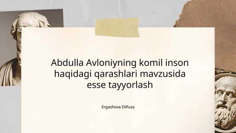 Komil Inson Tushunchasi