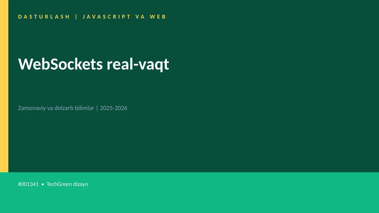 WebSockets real-vaqt