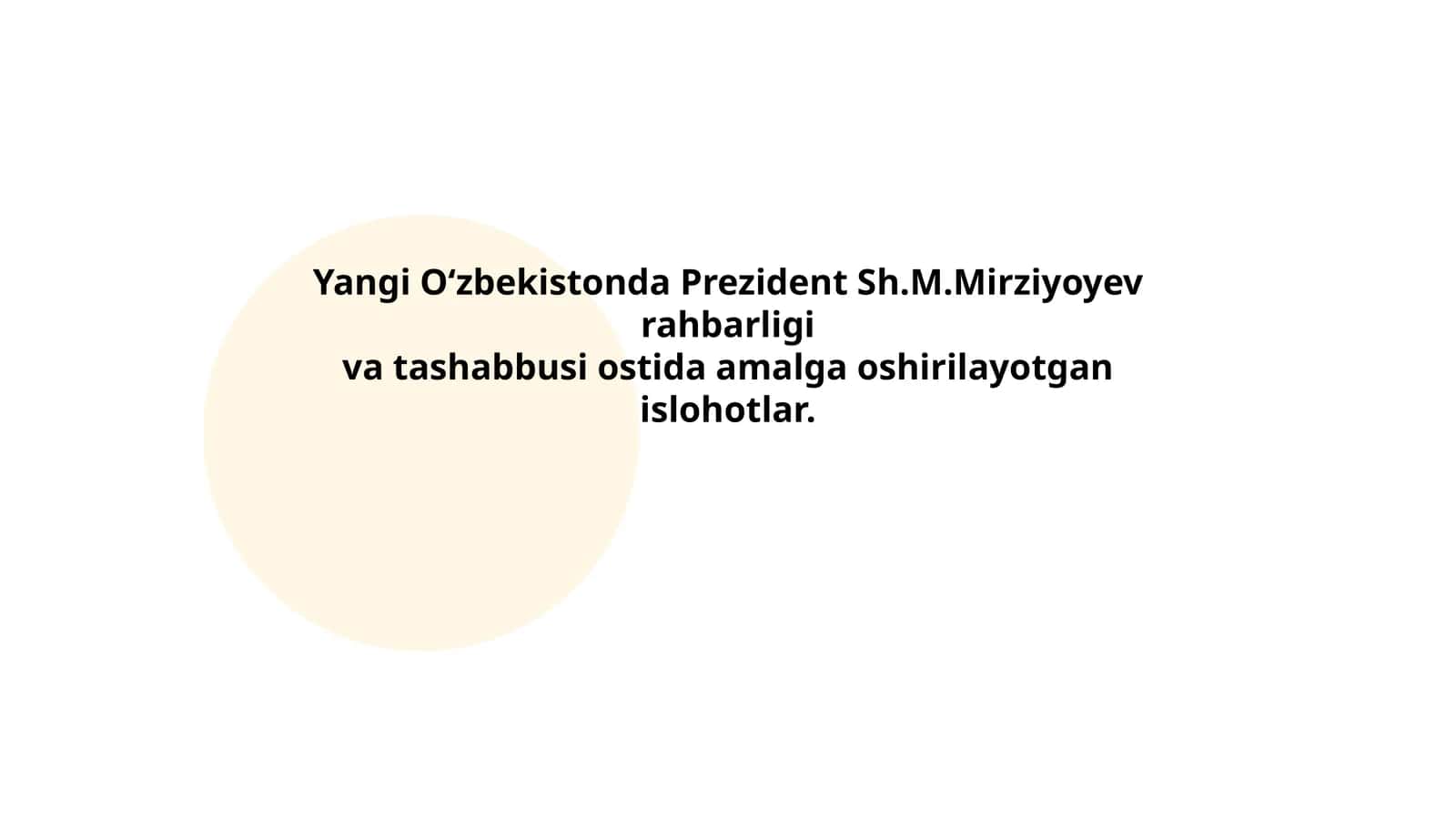 Konstitutsiyaviy islohotlar