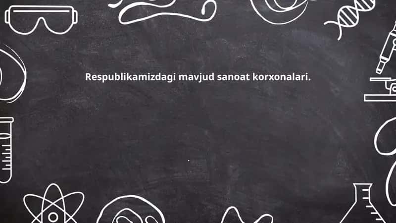 Hududlar bo‘yicha sanoat korxonalarining taqsimoti