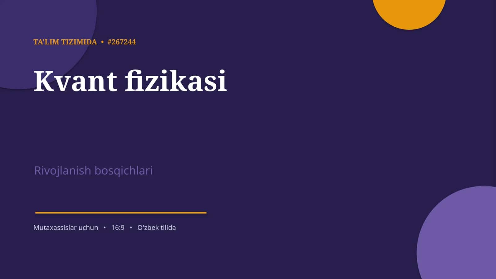 Kvant fizikasi