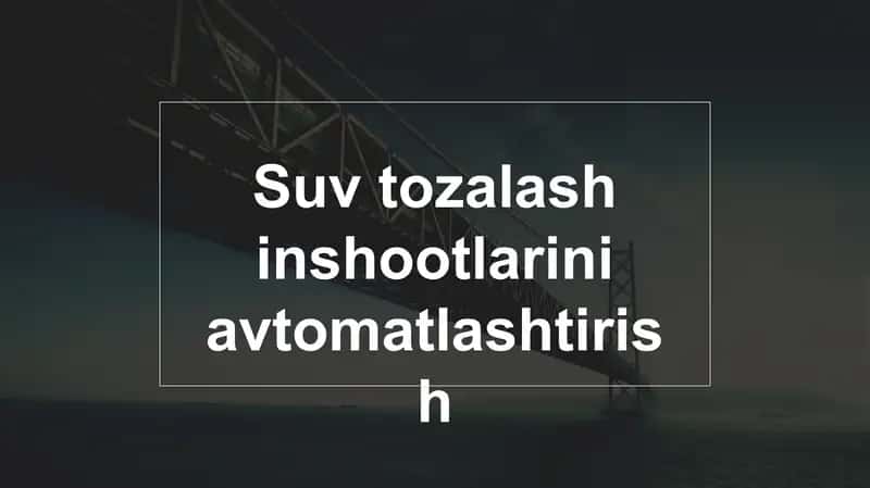 Kimyoviy tarkibni tozalash texnologiyalari