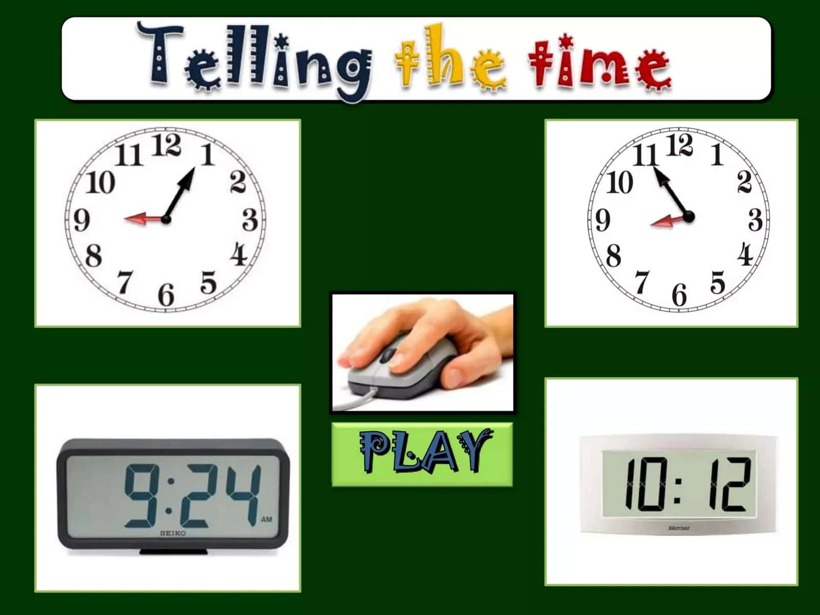Asking the time (buklet)