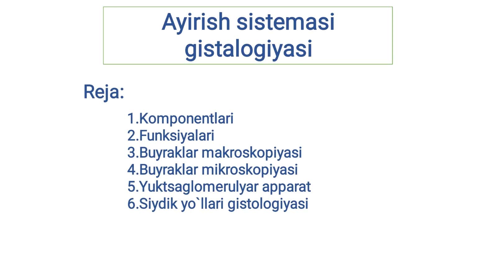 Siydik hosil qiluvchi