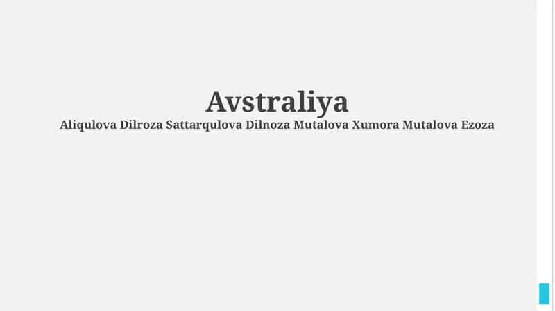 Обзор Австралии: Ключевые аспекты
