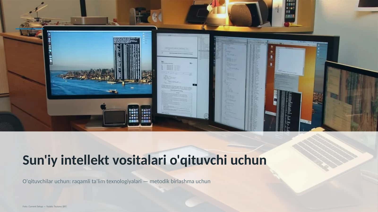 Sun'iy intellekt vositalari o'qituvchi uchun