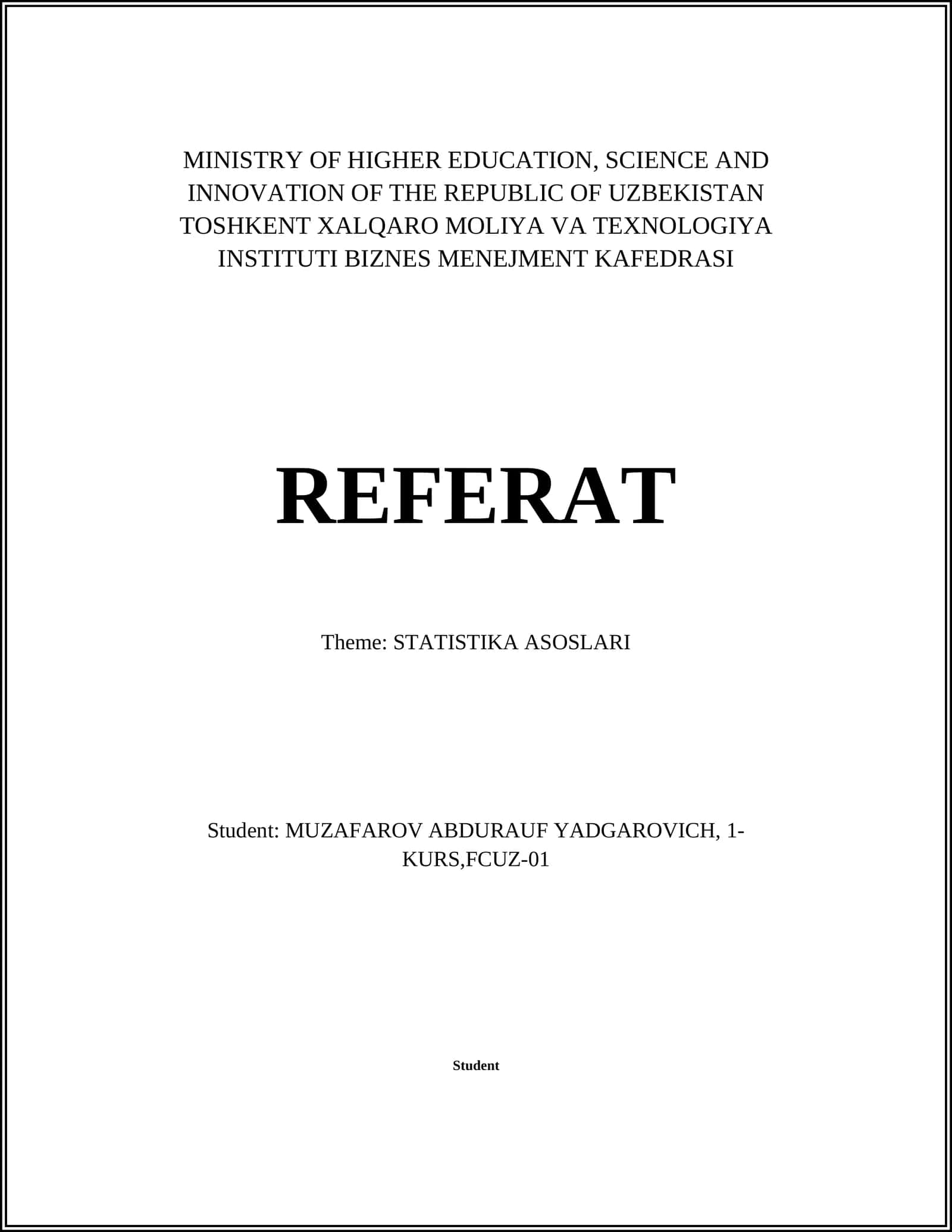 REFERAT