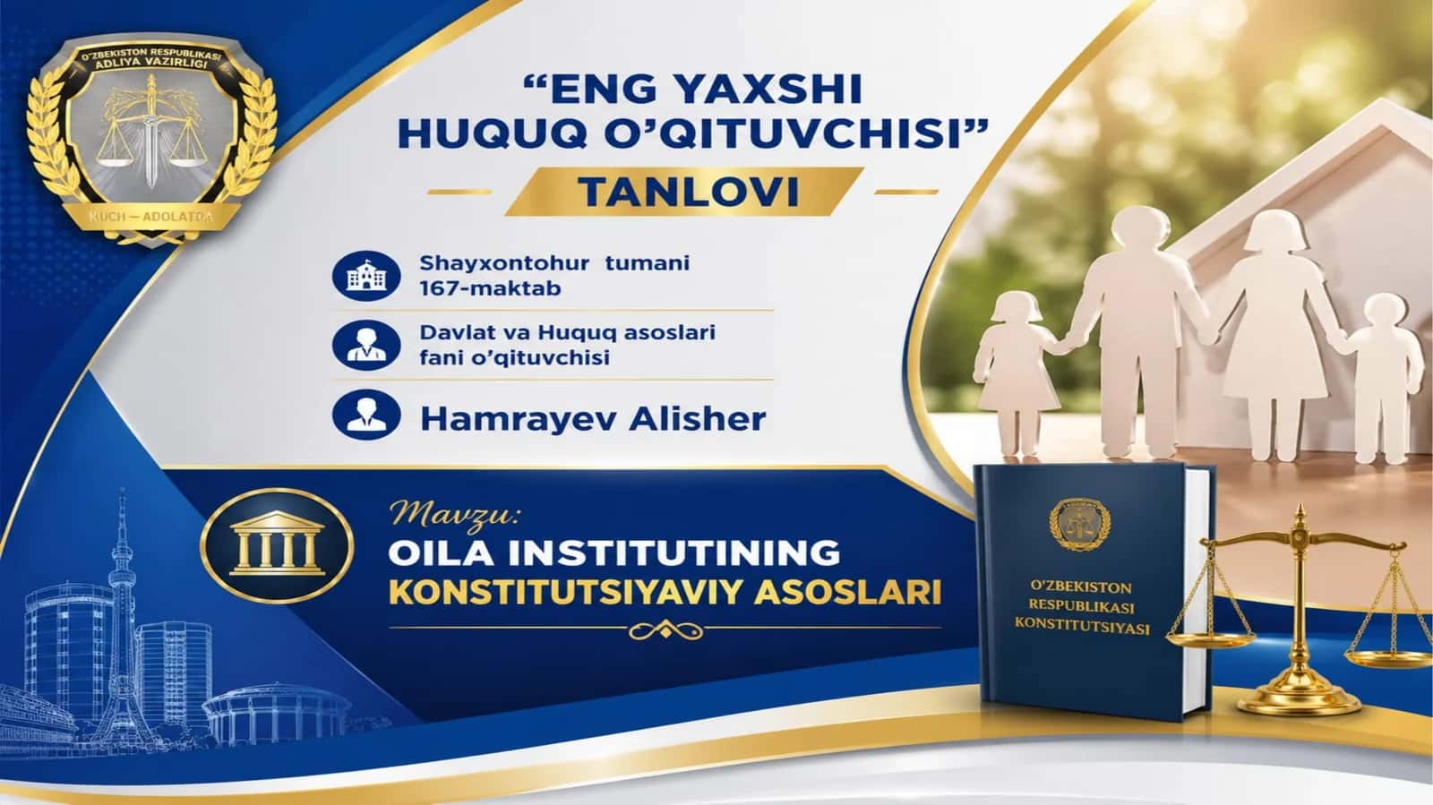 Oila institutining Konstitutsiyaviy himoyasi