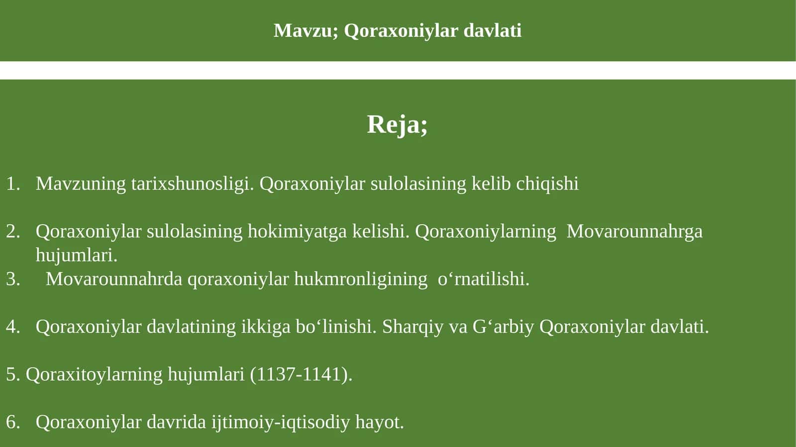 Qoraxoniylar davlati
