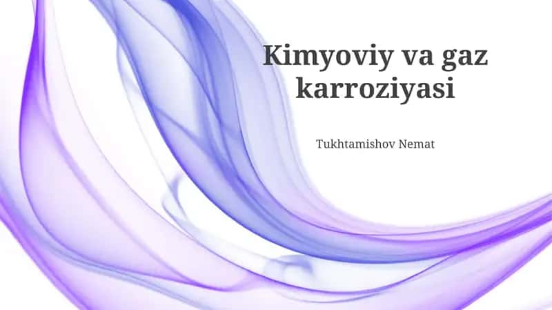 Kimyoviy va gaz karroziyasi