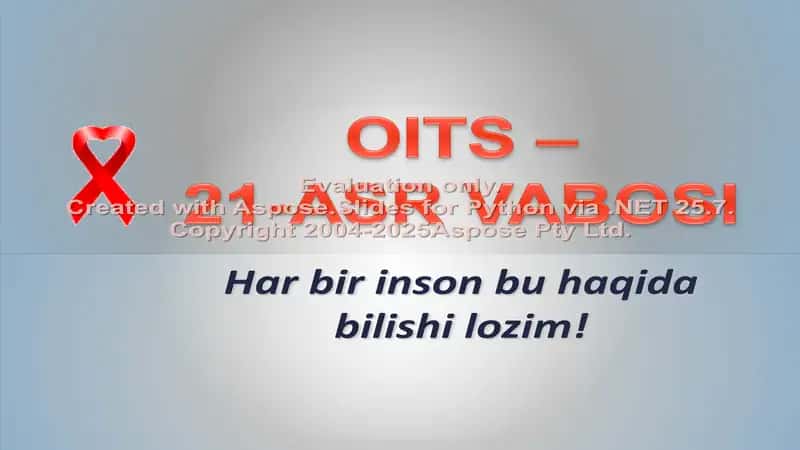 OITS 21-asr vabosi