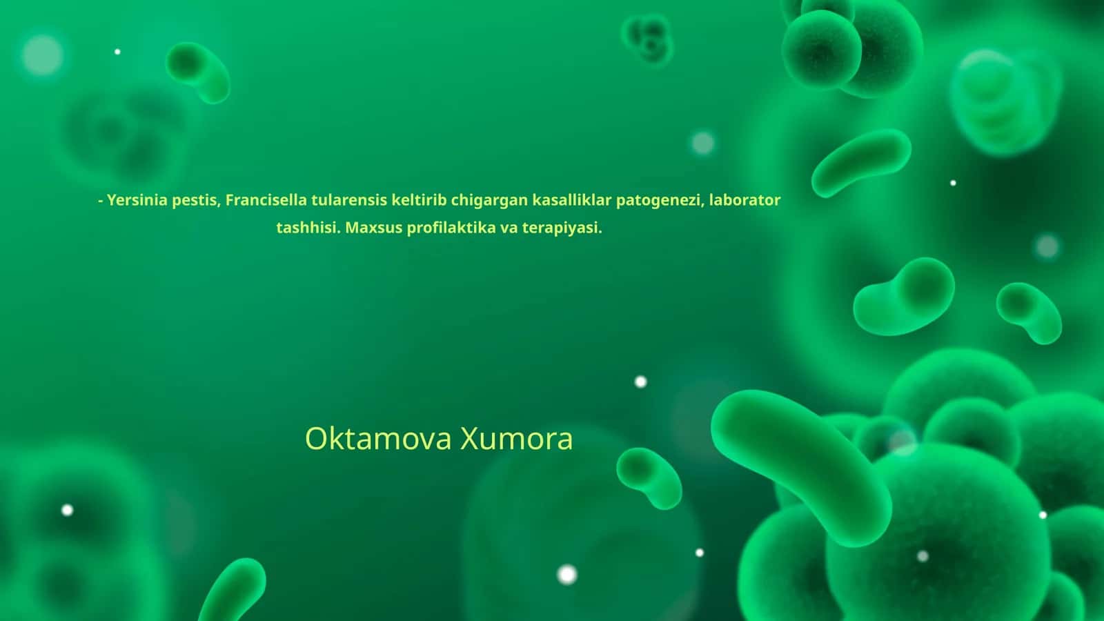 Yersinia pestis, Francisella tularensis keltirib chigargan kasalliklar patogenezi, laborator tashhisi
