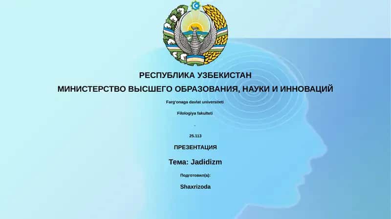 Jadidizm
