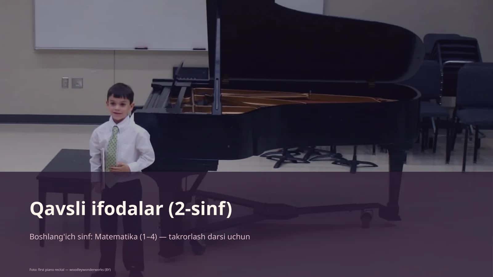 Qavsli ifodalar (2-sinf)