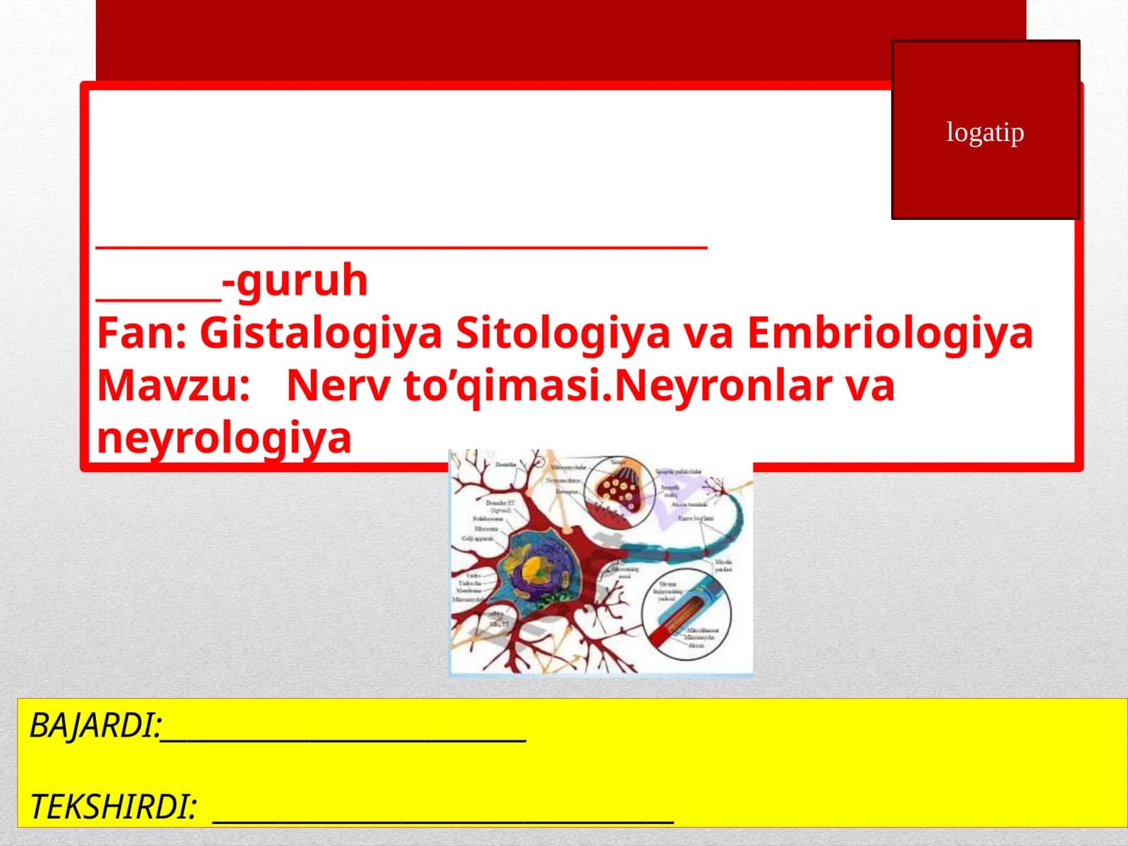 Gistalogiya Sitologiyava Embriologiya
