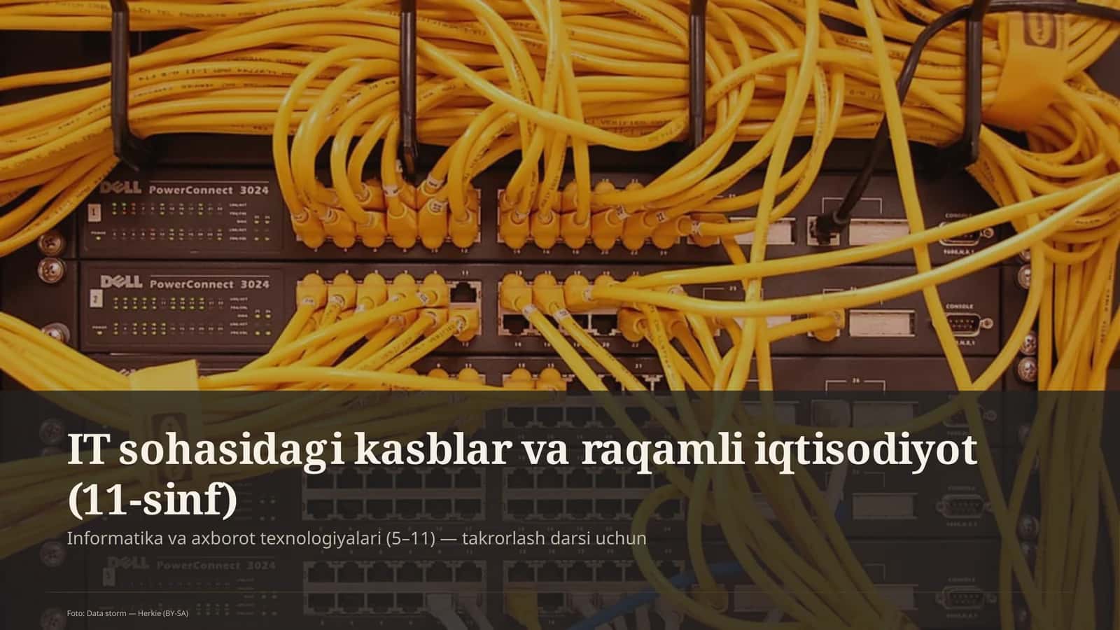 Informatika va axborot texnologiyalari (5–11) — takrorlash darsi uchun
