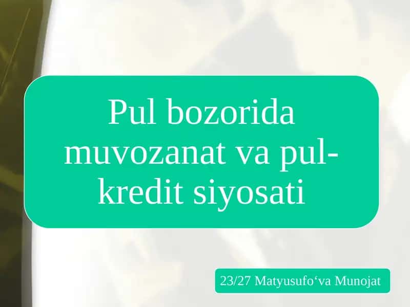 Pul-kreditsiyosati