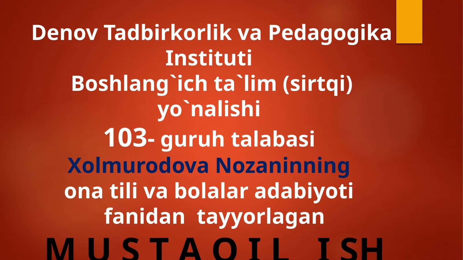 Fe'lning ta’rifi, leksik-grammatik xususiyatlari, bo‘lishli va bo‘lishsiz fe’llar
