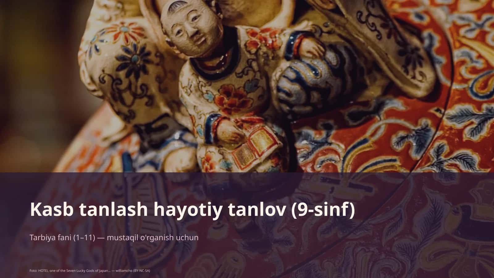 Kasb tanlash hayotiy tanlov (9-sinf)