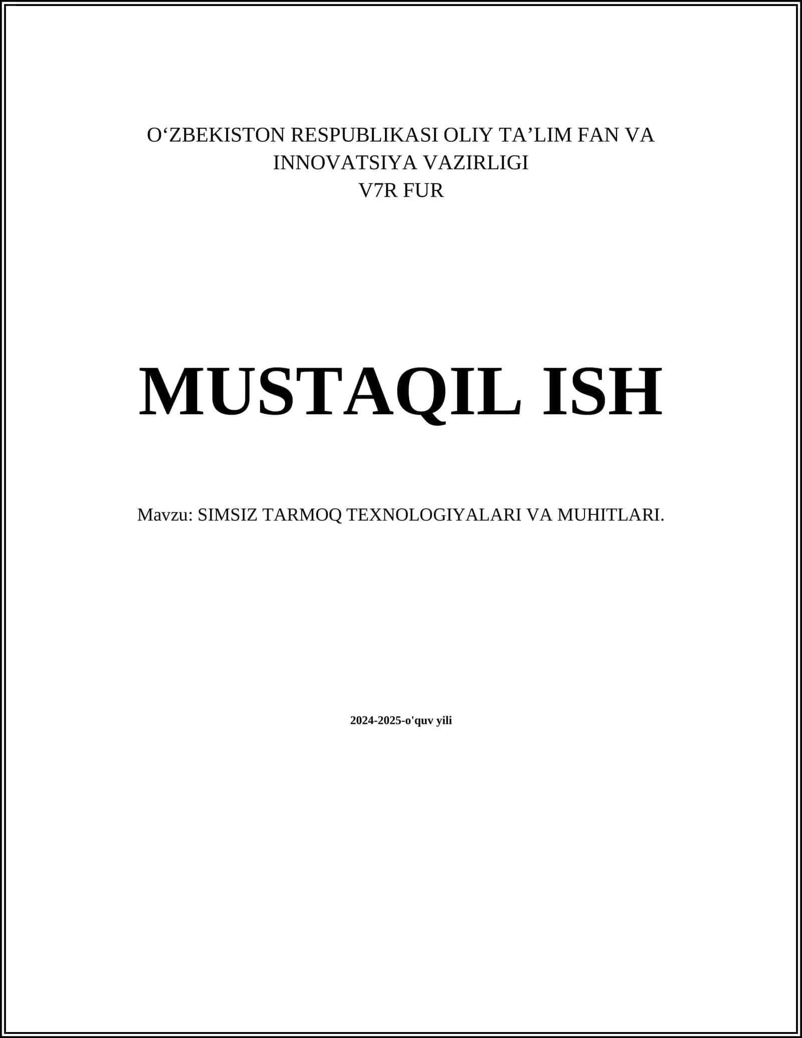 Bulutli hisoblash texnologiyalari