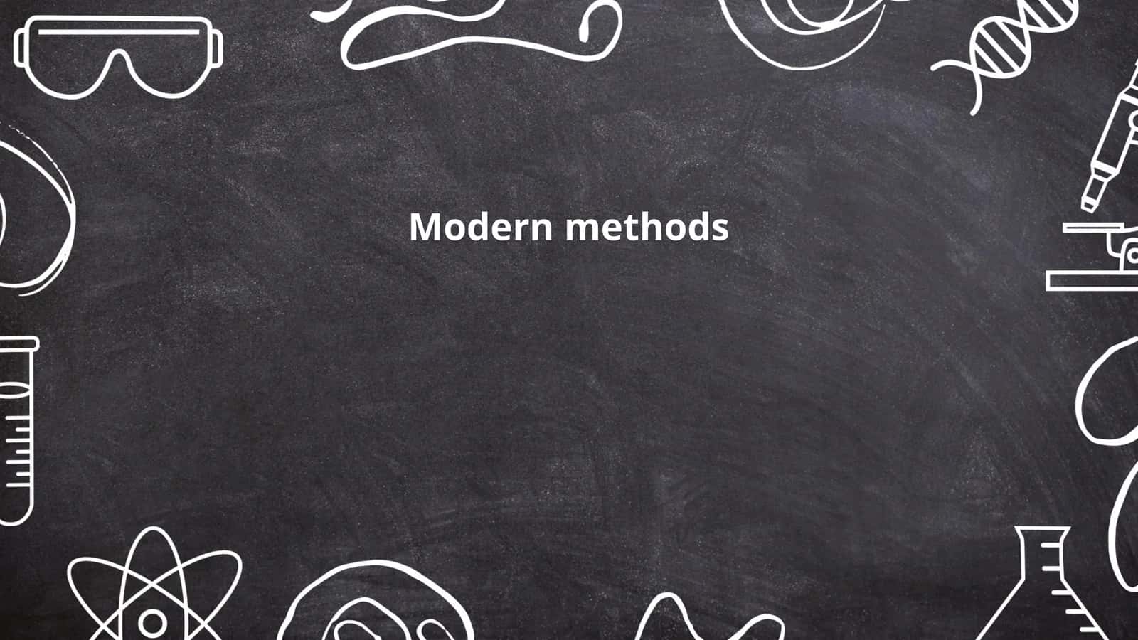 Modern methods