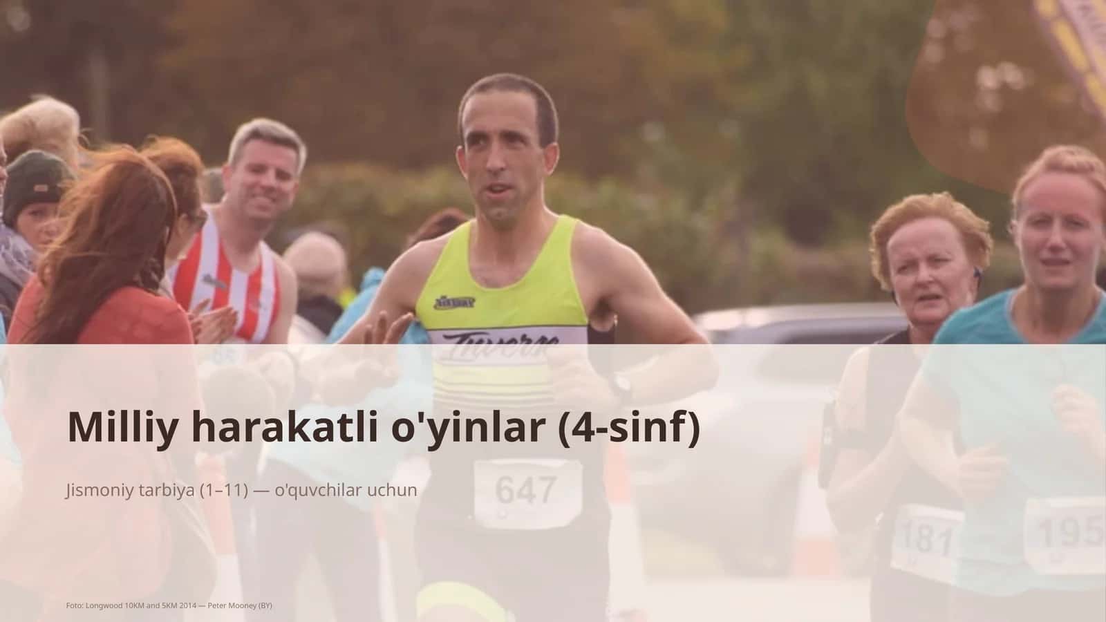 Milliy harakatli o'yinlar (4-sinf)
