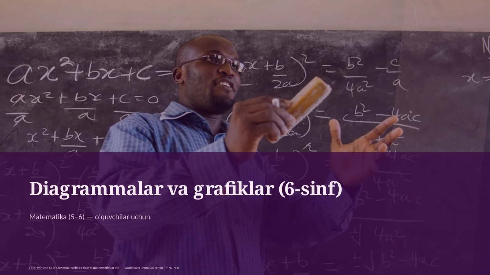 Diagrammalar va grafiklar (6-sinf)