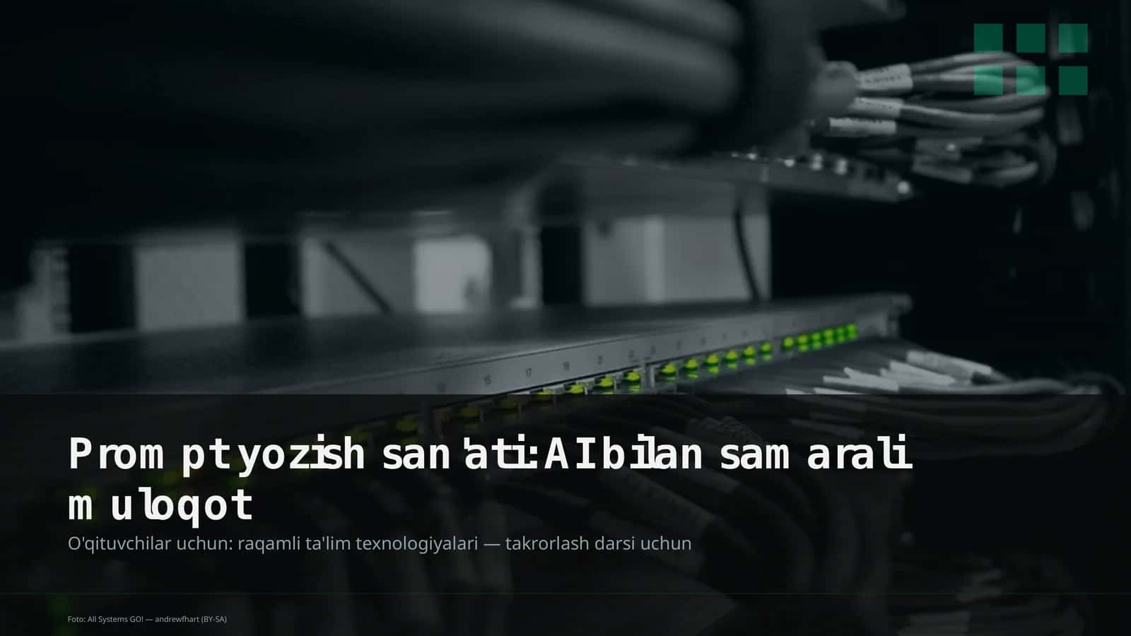 Prompt yozish san'ati: AI bilan samarali muloqot