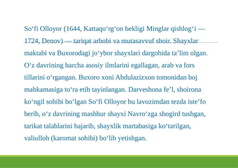 So‘fi Olloyor