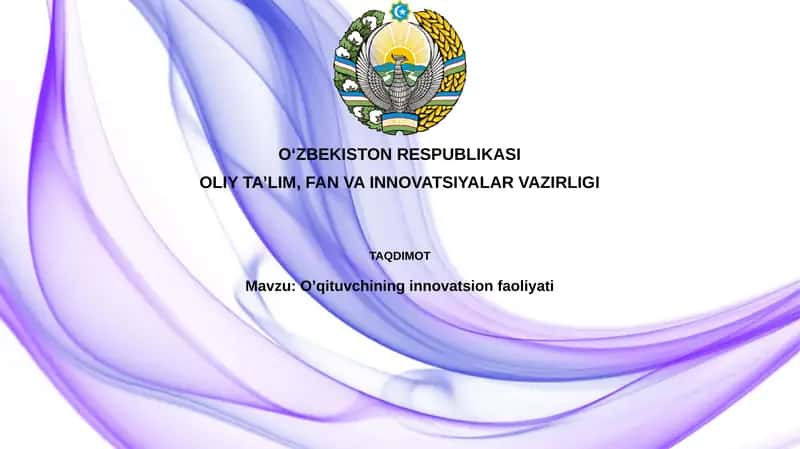 O'qituvchining innovatsion faoliyati