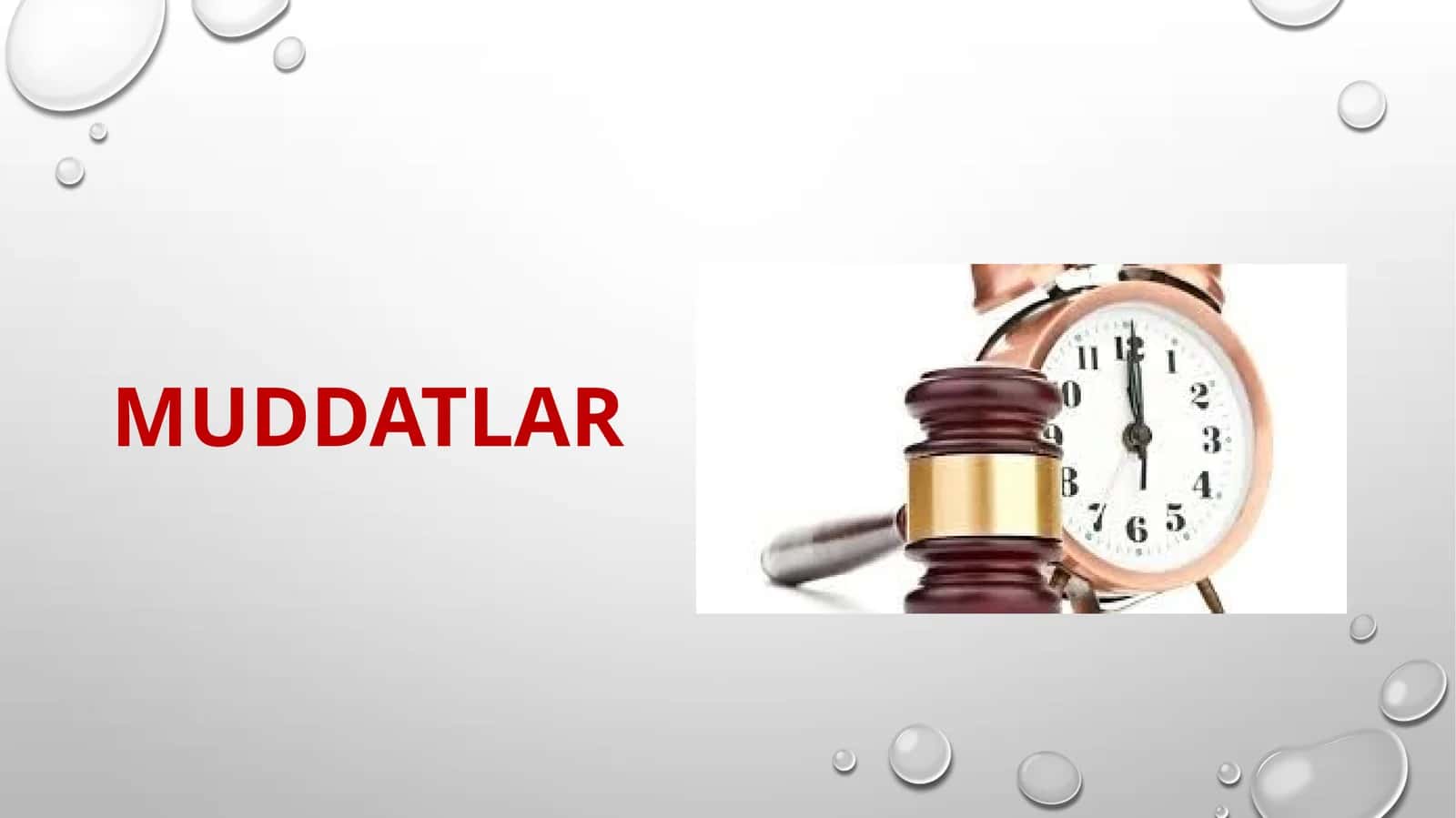 muddatlar