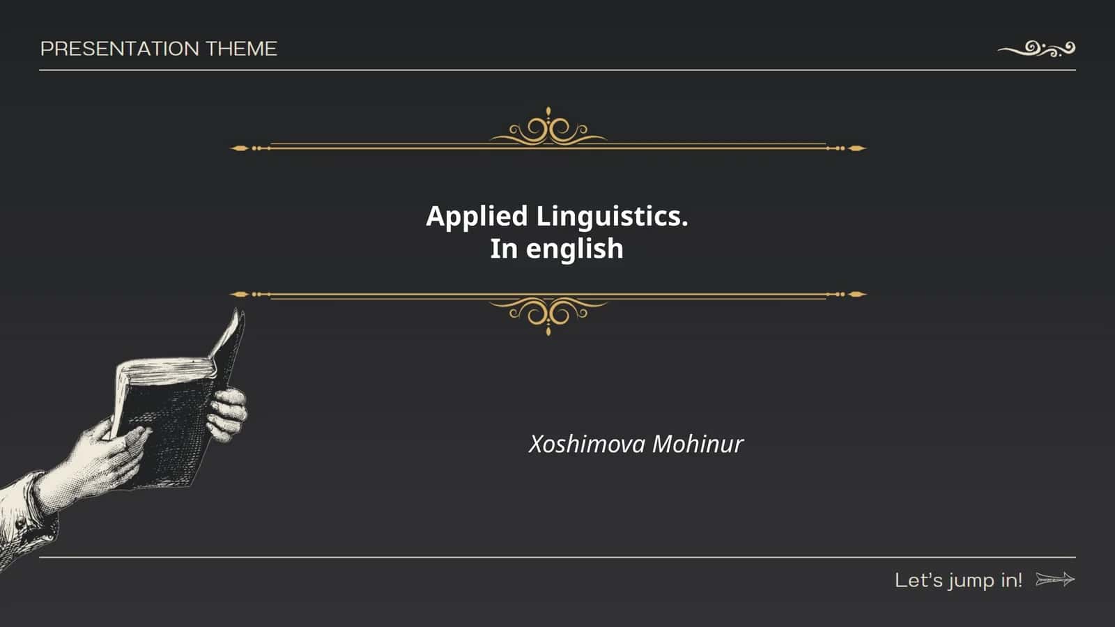 Applied Linguistics