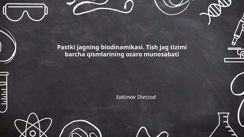 Pastki jagning biodinamikasi
