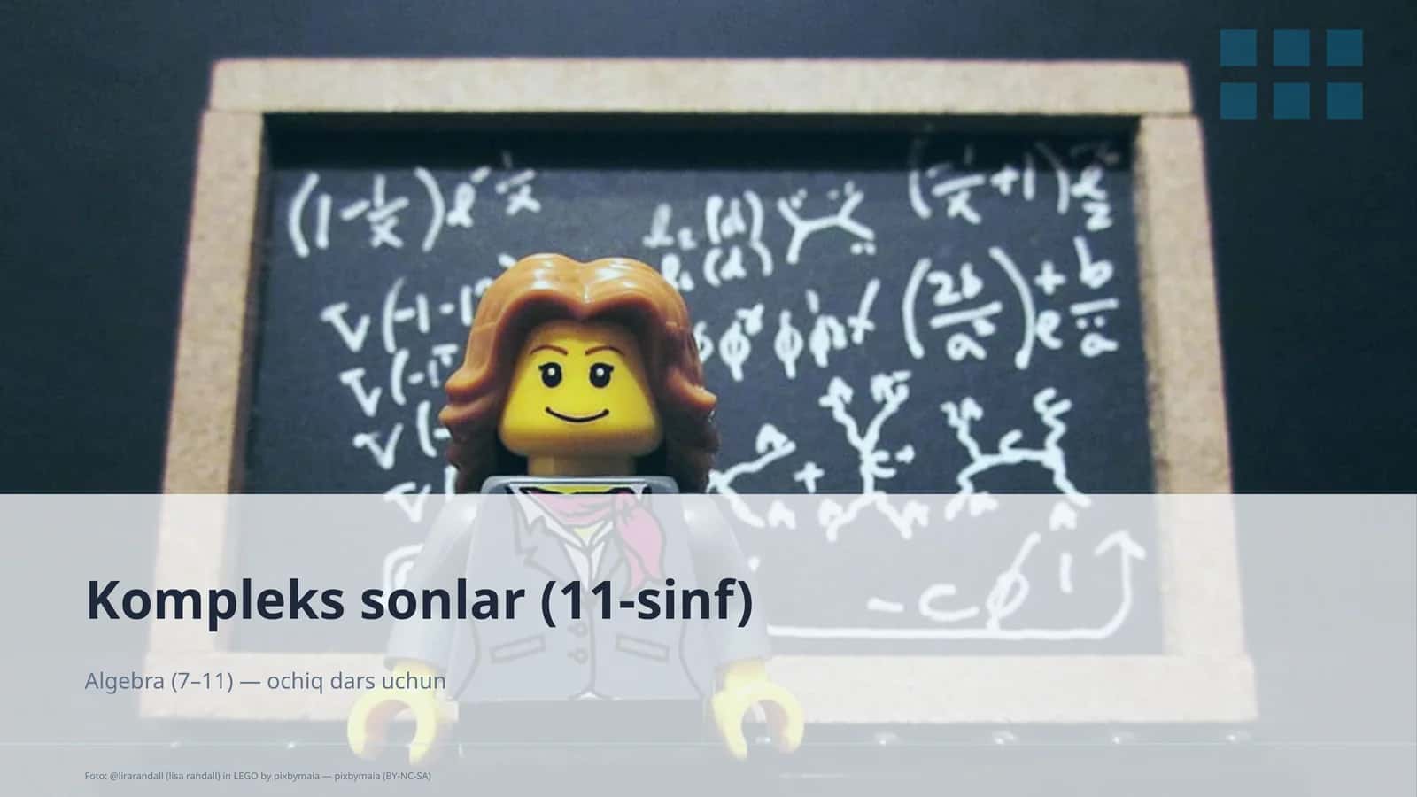 Kompleks sonlar (11-sinf)