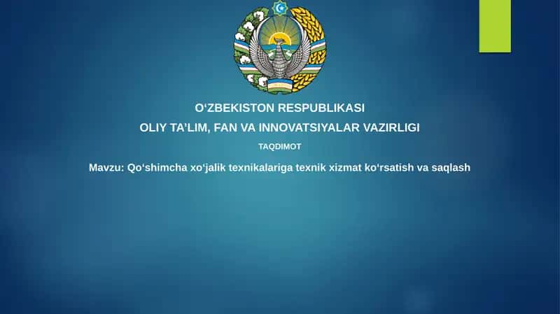 Yordamchi qishloq xo‘jaligi texnikasi