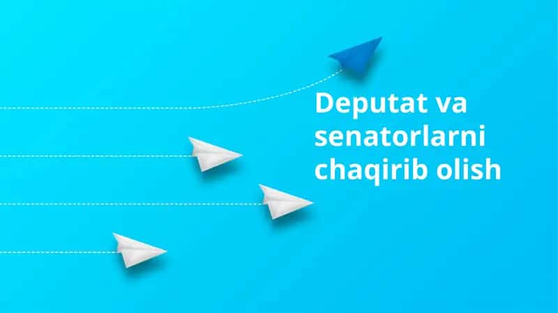 Deputat va senatorlarni chaqirib olish