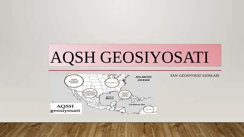 AQSh geosiyosati