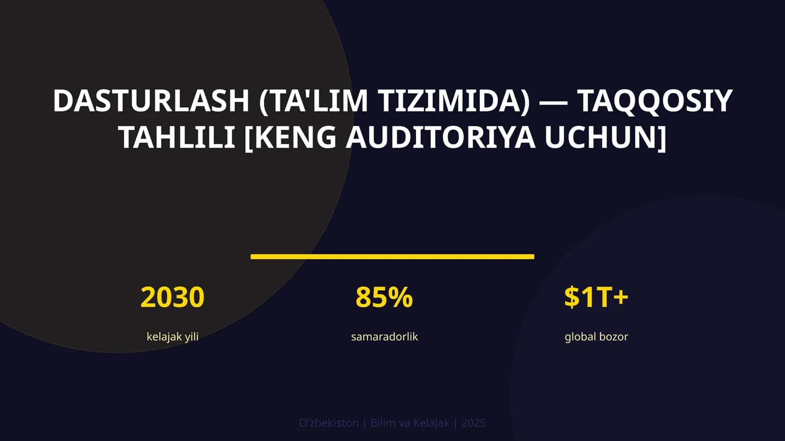 Dasturlash (ta'lim tizimida) — taqqosiy tahlili [keng auditoriya uchun]