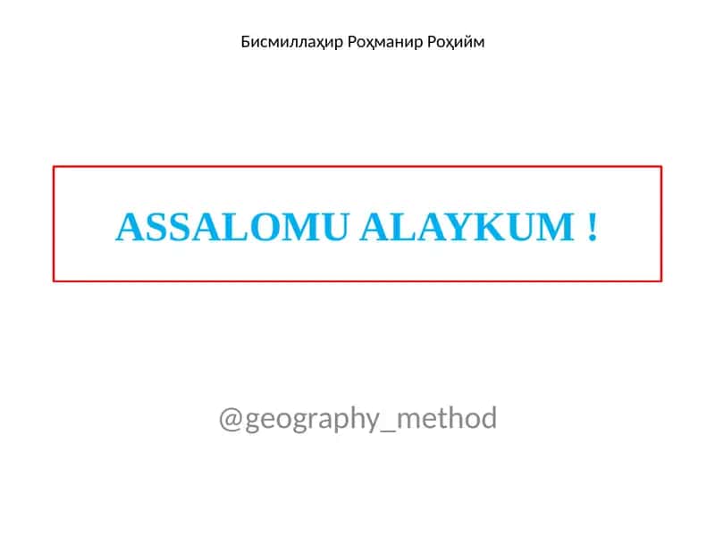Qashqadaryo Viloyati Geography Darslik