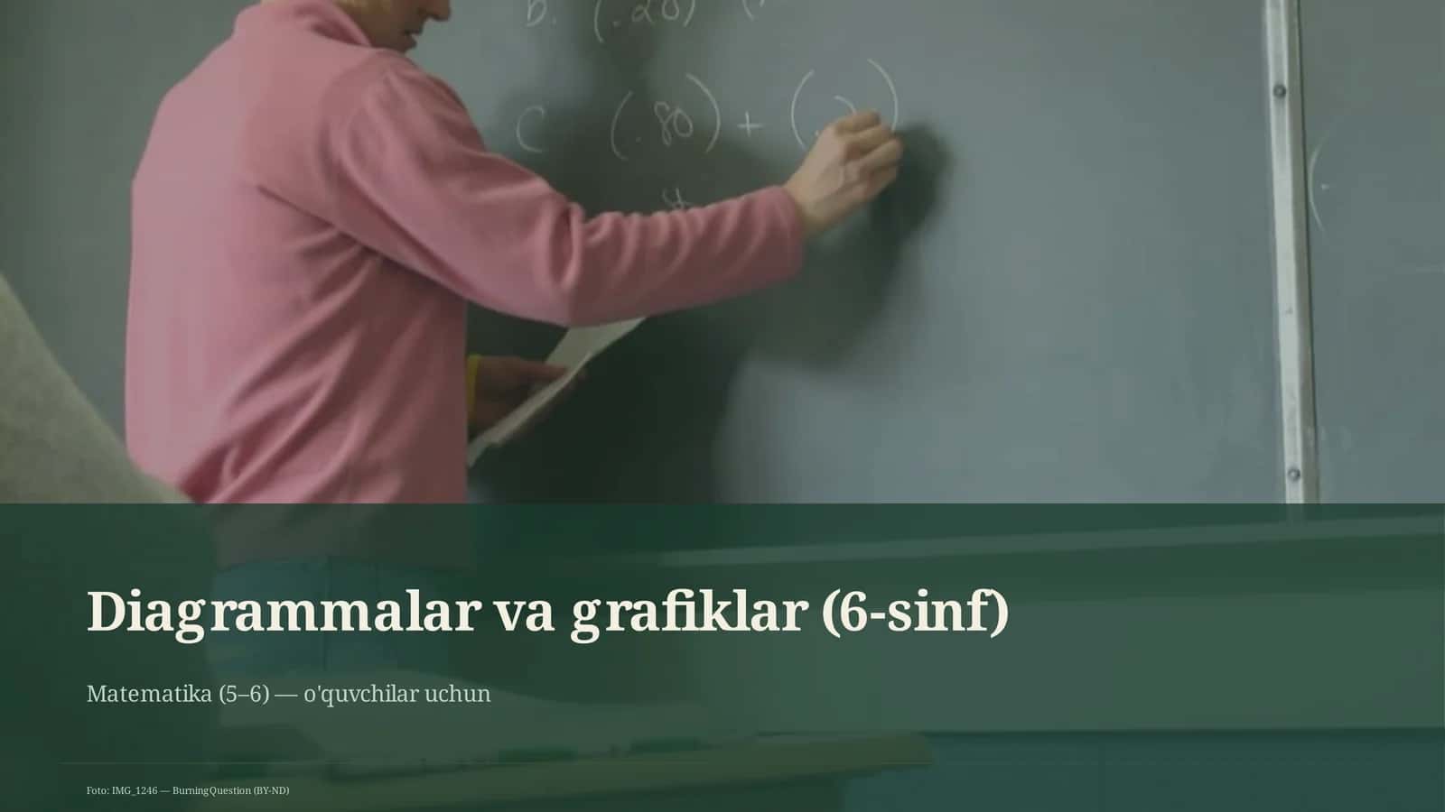 Diagrammalar va grafiklar (6-sinf)