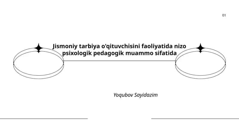 Jismoniy tarbiya o'qituvchisini faoliyatida nizo psixologik pedagogik muammo sifatida