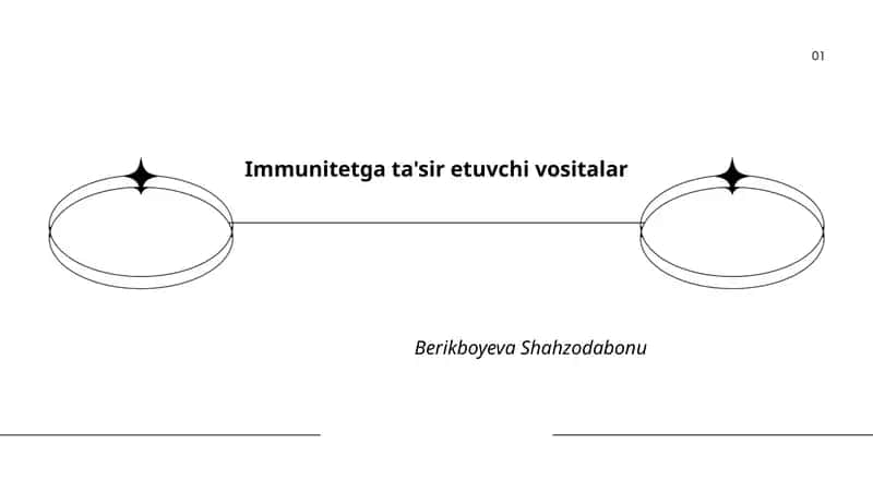 Immunitetga ta'sir etuvchi vositalar