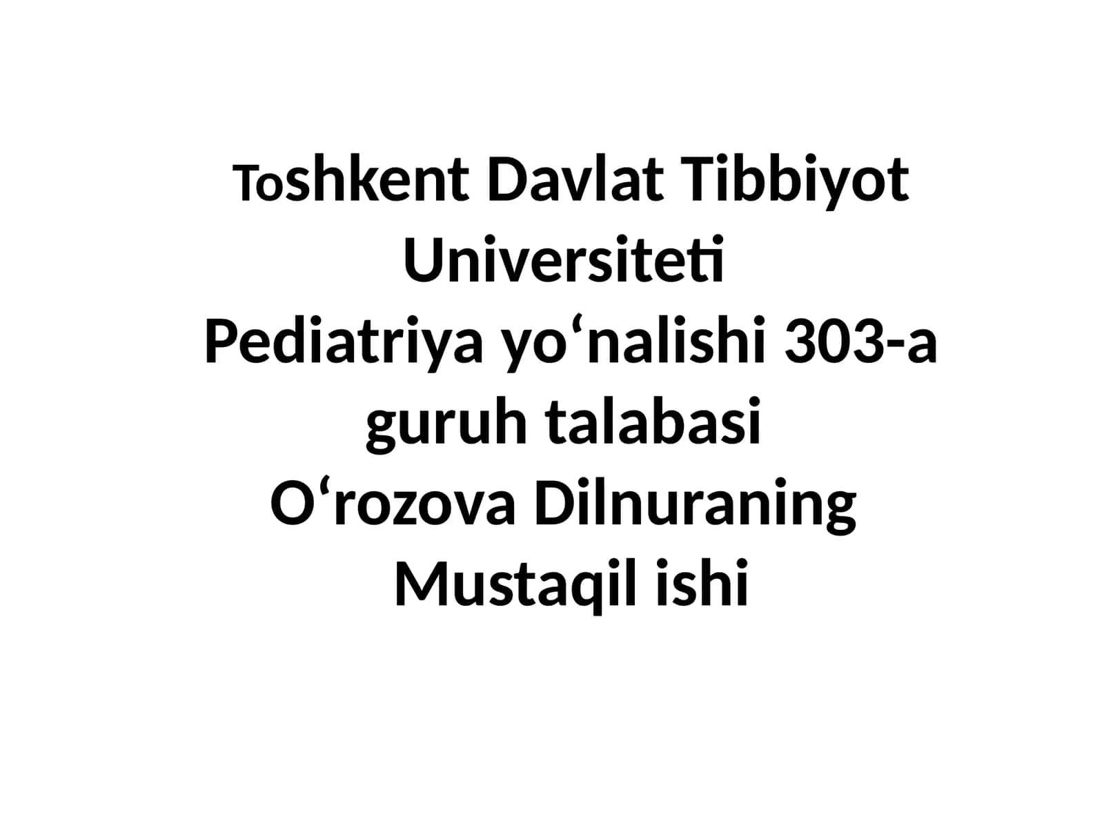 Tugʻma anomaliyalar.Chala tugʻilgandagi buzilishlar