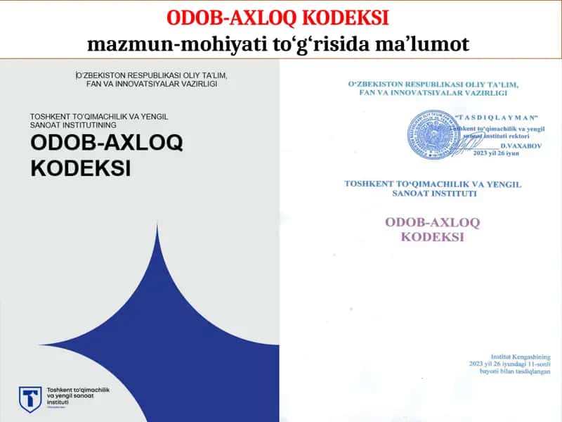ODOB-AXLOQ KODEKSI