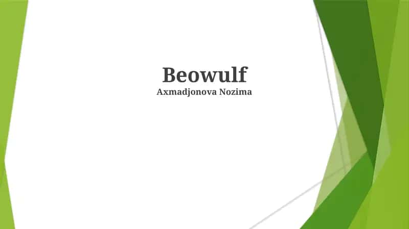 Beowulf