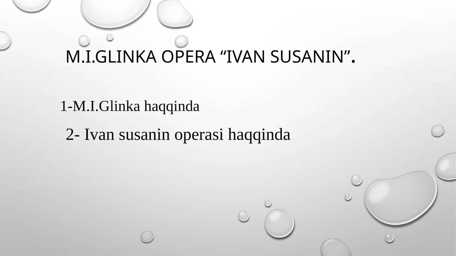 Ivan Susanin opera