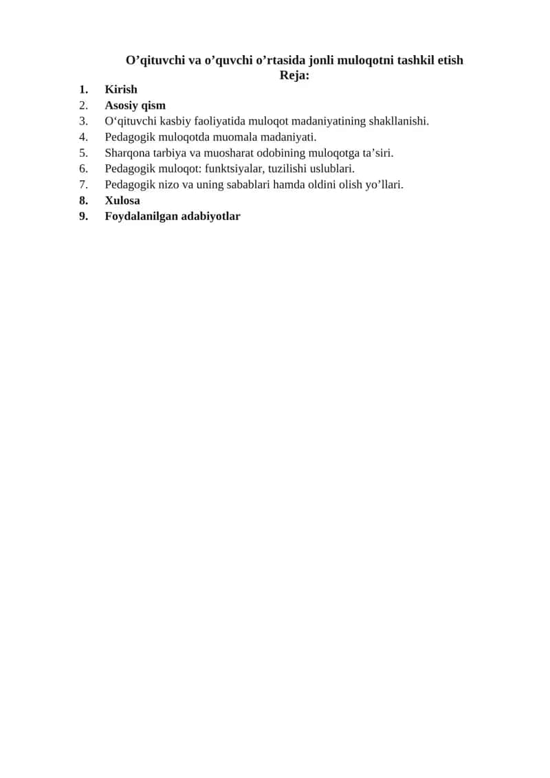 Pedagogik muloqot