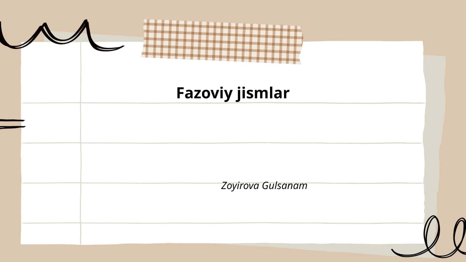 Fazoviy jismlar